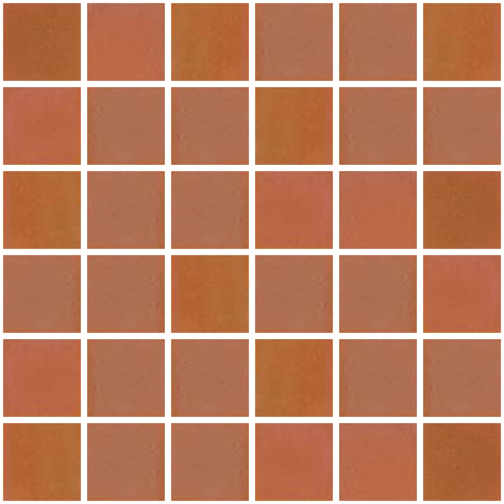 MOSAIC TILES 5 SHEET 31.6 X 31.6 PURE TITANIUM SA5217 ORANGE