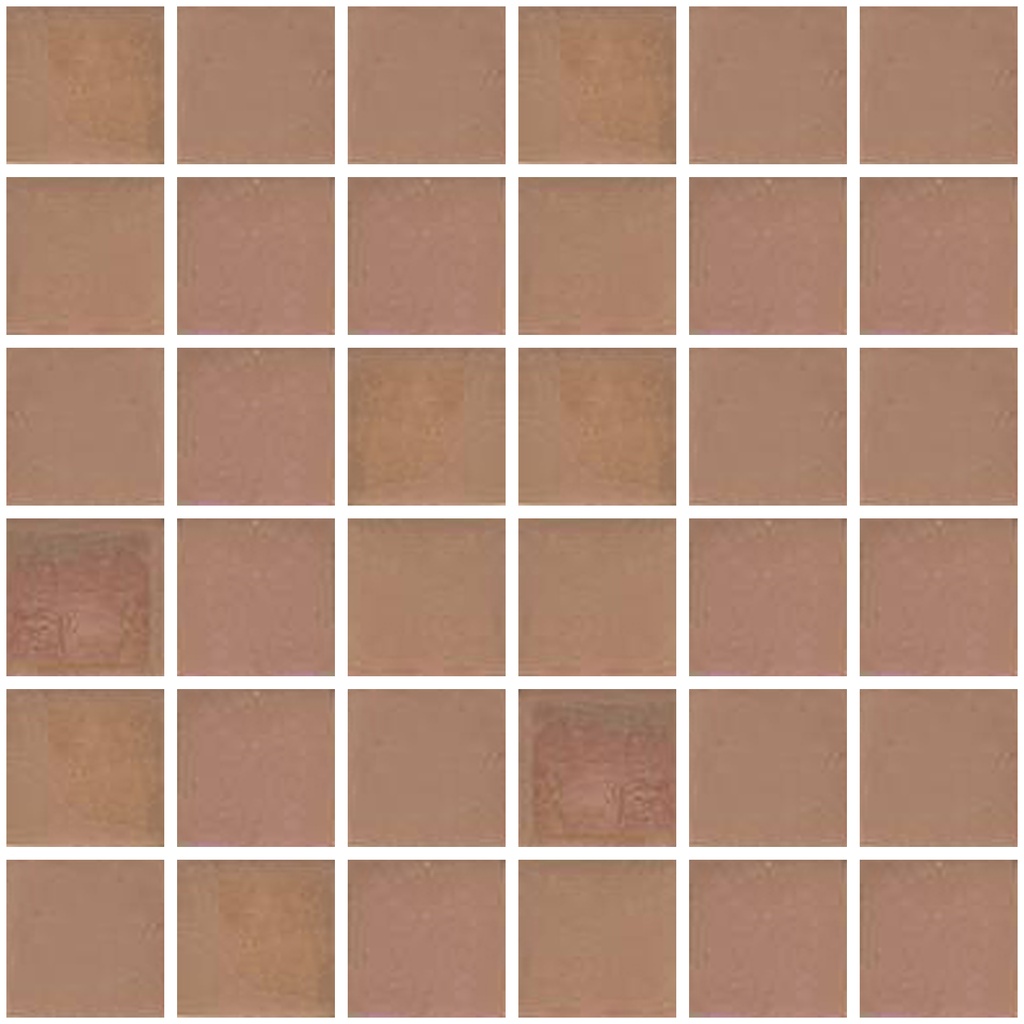 MOSAIC TILES 5 SHEET 31.6 X 31.6 PURE TITANIUM SA5218 LIGHT ORANGE