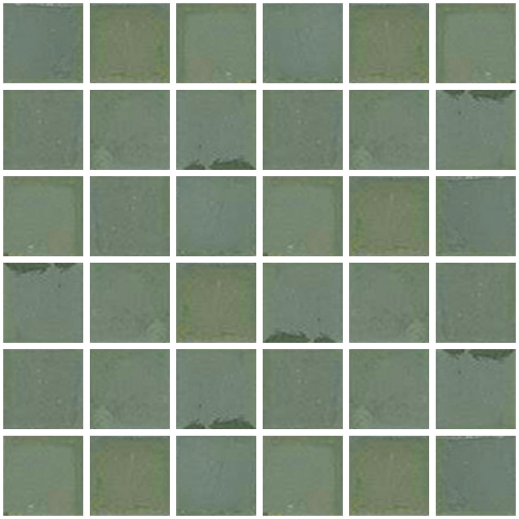 MOSAIC TILES 5 SHEET 31.6 X 31.6 PURE TITANIUM SA5220 GREEN