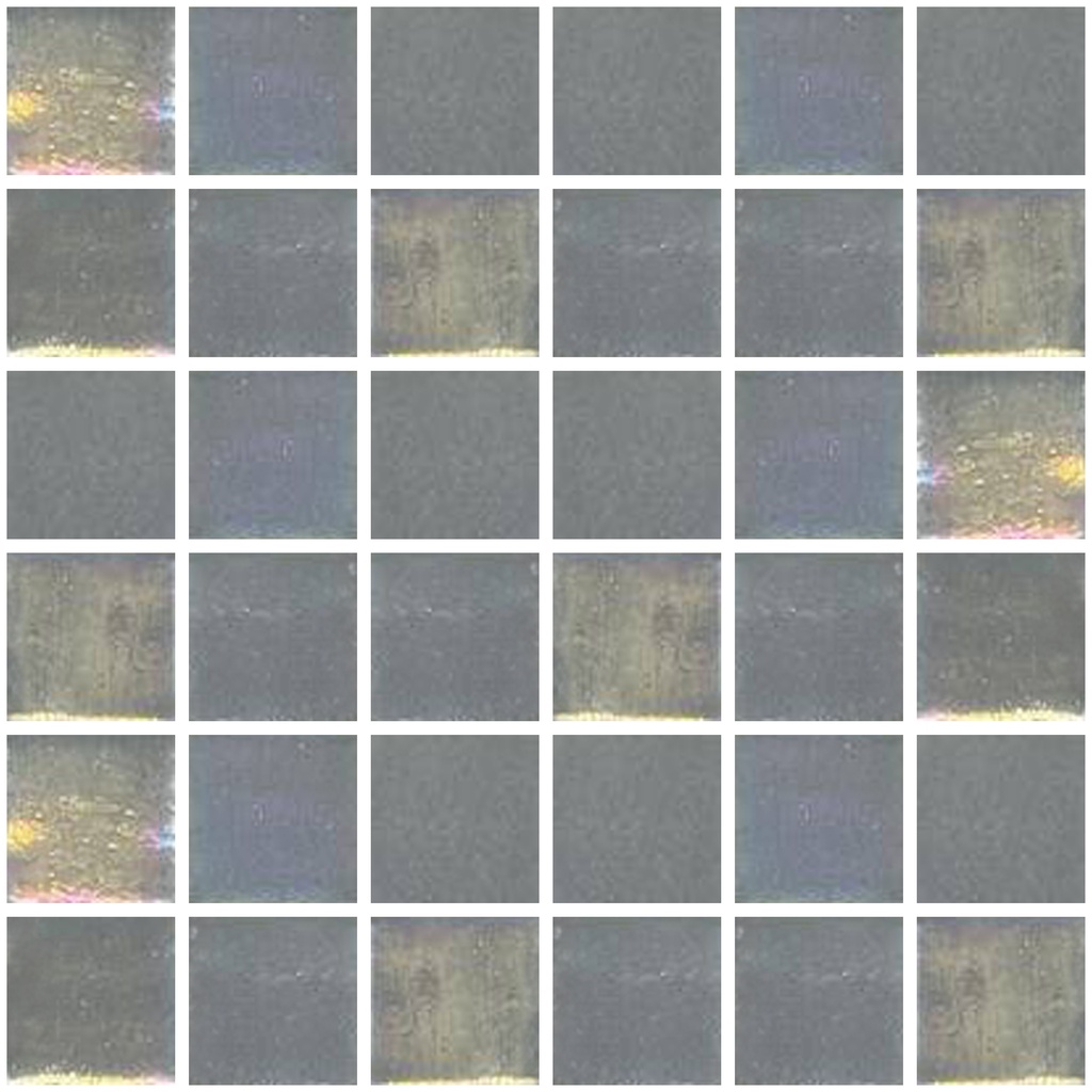 MOSAIC TILES 5 SHEET 31.6 X 31.6 PURE TITANIUM SA5224 SILVER