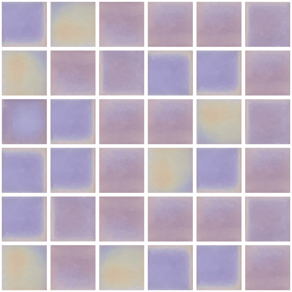 MOSAIC TILES 5 SHEET 31.6 X 31.6 PURE TITANIUM SA5229 LIGHT PURPLE
