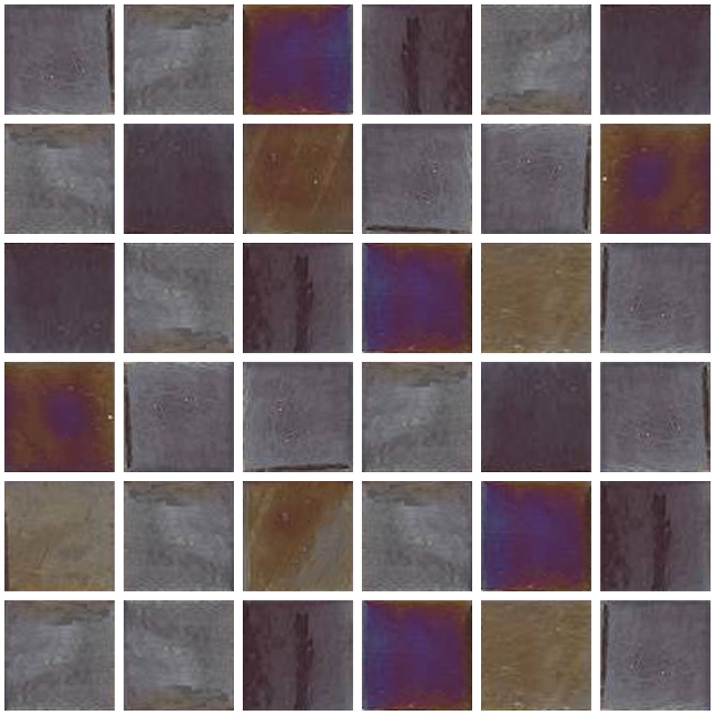 MOSAIC TILES 5 SHEET 31.6 X 31.6 PURE TITANIUM SA5231 BROWN