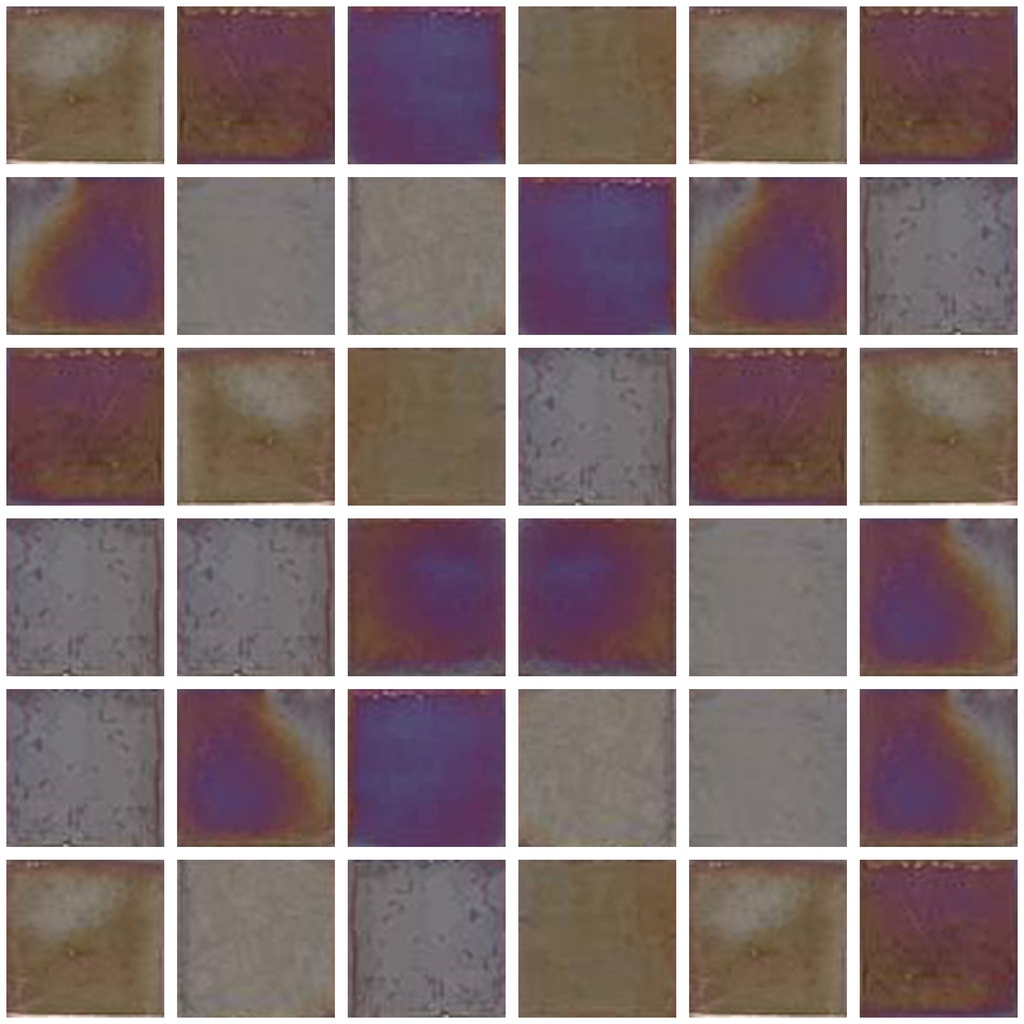 MOSAIC TILES 5 SHEET 31.6 X 31.6 PURE TITANIUM SA5232 BROWN