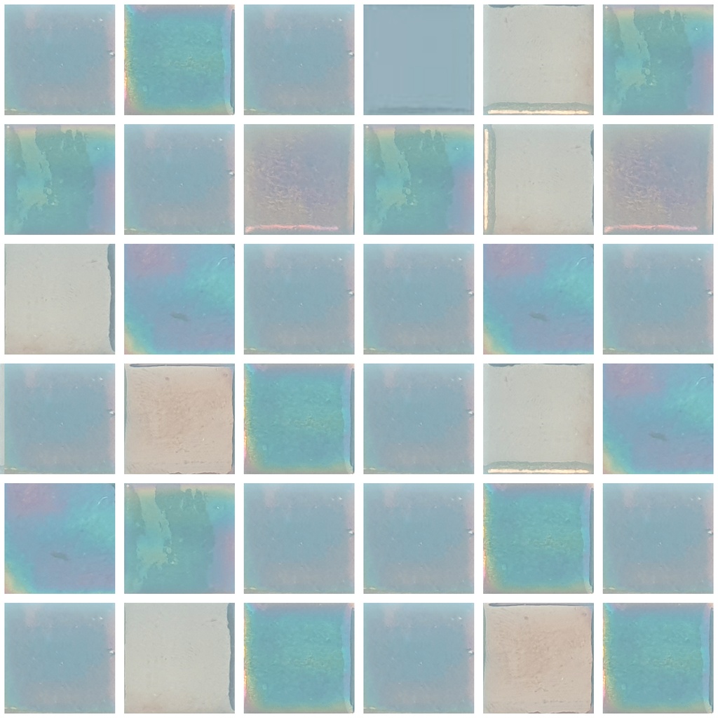 MOSAIC TILES 5 SHEET 31.6 X 31.6 PURE TITANIUM SA5238 PETROLEUM
