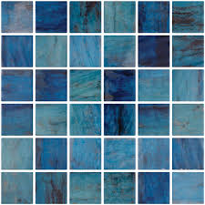 MOSAIC TILES 5 SHEET 31 X 31 DIGITAL PENTA FOREST BLUE MALA