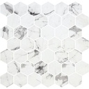 MOSAIC HEXAGON SHEET XL 28.4 X 28.6 ECOSTONE FOSCO MATTE