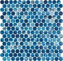 MOSAIC SHEET 28.4 X 28.7 PENNY SAONA