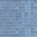 MOSAIC TILES 2.5 SHEET 31 X 31.6 PURE TITANIUM SA304 LIGHT BLUE