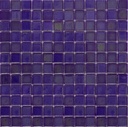 MOSAIC TILES 2.5 SHEET 31 X 31.6 PURE TITANIUM SA305 DARK MAUVE