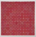MOSAIC TILES 2.5 SHEET 31 X 31.6 PURE TITANIUM SA313 RED