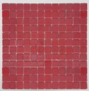 MOSAIC TILES 2.5 SHEET 31 X 31.6 PURE TITANIUM SA314 LIGHT RED