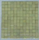 MOSAIC TILES 2.5 SHEET 31 X 31.6 PURE TITANIUM SA327 LIGHT YELLOW