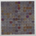 MOSAIC TILES 2.5 SHEET 31 X 31.6 PURE TITANIUM SA331 DARK BROWN