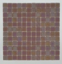 MOSAIC TILES 2.5 SHEET 31 X 31.6 PURE TITANIUM SA333 LIGHT BROWN