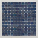 MOSAIC TILES 2.5 SHEET 31 X 31.6 PURE TITANIUM SA334 ABHUR DARK BLUE