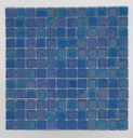 MOSAIC TILES 2.5 SHEET 31 X 31.6 PURE TITANIUM SA335 ABHUR BLUE