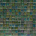 MOSAIC TILES 2.5 SHEET 31 X 31.6 PROUD TITANIUM SA612 GREEN