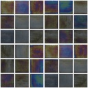 MOSAIC TILES 5 SHEET 31 X 31.6 PROUD TITANIUM SA5406 DARK BLACK