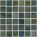 MOSAIC TILES 5 SHEET 31 X 31.6 PROUD TITANIUM SA5408 DARK GREEN