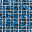 MOSAIC TILES SHEET 31.6 X 39.6 2.5 DIGITAL JAM BLUE 7721 PVC