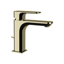 TIARA SINGLE LEVER BASIN MIXER WITH POP-UP WASTE GOLD NO TA605DO