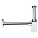 SPANISH SQUARE CHROME POP-UP SINK DRAIN 27