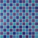 MOSAIC SHEET MIX F 2802 - 2805 OCEANIA - GLACIAR