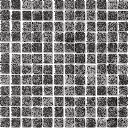 MOSAIC TILES 2.5 X 2.5 SHEET 31 N 3001 WAVY BLACK MESH
