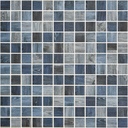 MOSAIC SHEET INDIGO MALA MESH