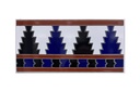 ISLAMIC CERAMIC CENEFA TILE 14 X 28 MIRINA