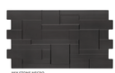 PORCELAIN TILES 31 X 56 MIXSTONE NEGRO