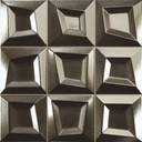 PORCELAIN TILES 33 X 33 FRAME ANTRACITA