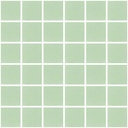 MOSAIC TILES 5 SHEET 31.6 X 31.6 PURE SOLID SA5121 LIGHT GREEN