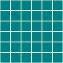 MOSAIC TILES 5 SHEET 31.6 X 31.6 PURE SOLID SA5123 LIGHT TURQUOISE