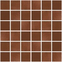 MOSAIC TILES 5 SHEET 31.6 X 31.6 PURE SOLID SA5132 BROWN