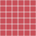 MOSAIC TILES 5 SHEET 31.6 X 31.6 PURE SOLID SA5141 FIRE RED