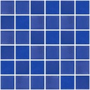 MOSAIC TILES 5 SHEET 31.6 X 31.6 PURE TITANIUM SA5202 COBALT BLUE