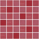 MOSAIC TILES 5 SHEET 31.6 X 31.6 PURE TITANIUM SA5214 LIGHT RED