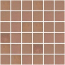 MOSAIC TILES 5 SHEET 31.6 X 31.6 PURE TITANIUM SA5218 LIGHT ORANGE