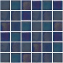MOSAIC TILES 5 SHEET 31.6 X 31.6 PURE TITANIUM SA5234 ABHUR DARK BLUE